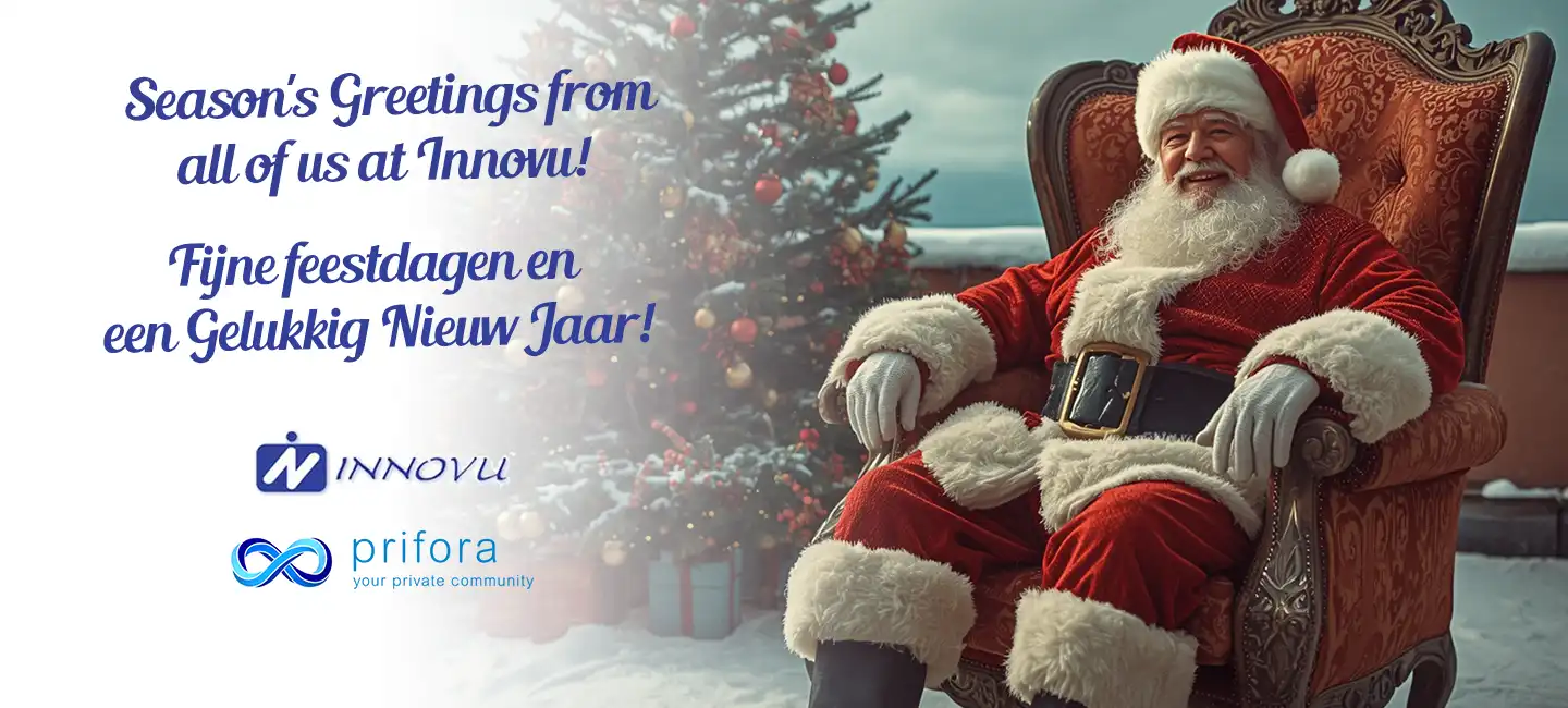 Seasons Greetings from all of us at Innovu